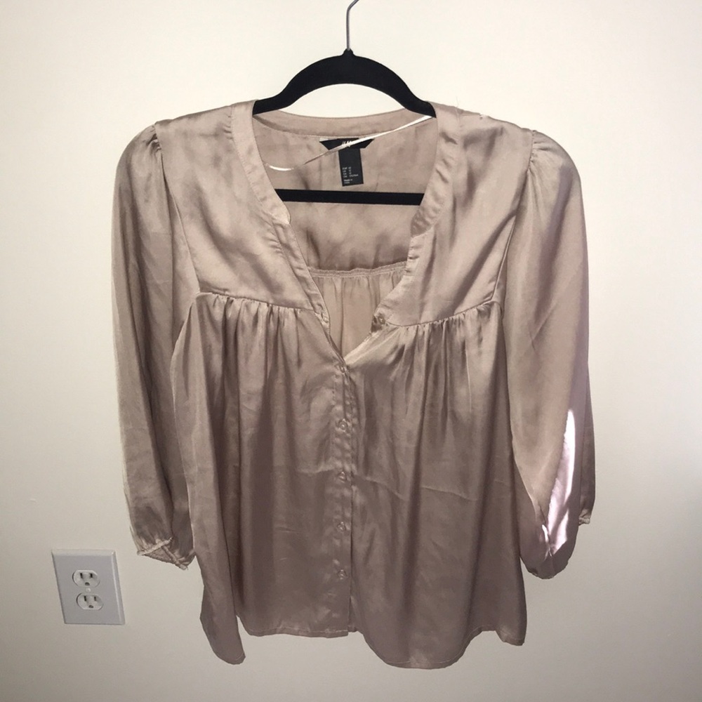 Balloon sleeve babydoll